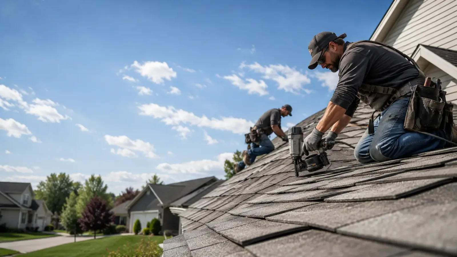 Storm Damage Roof Repair in Catlin, IL near me